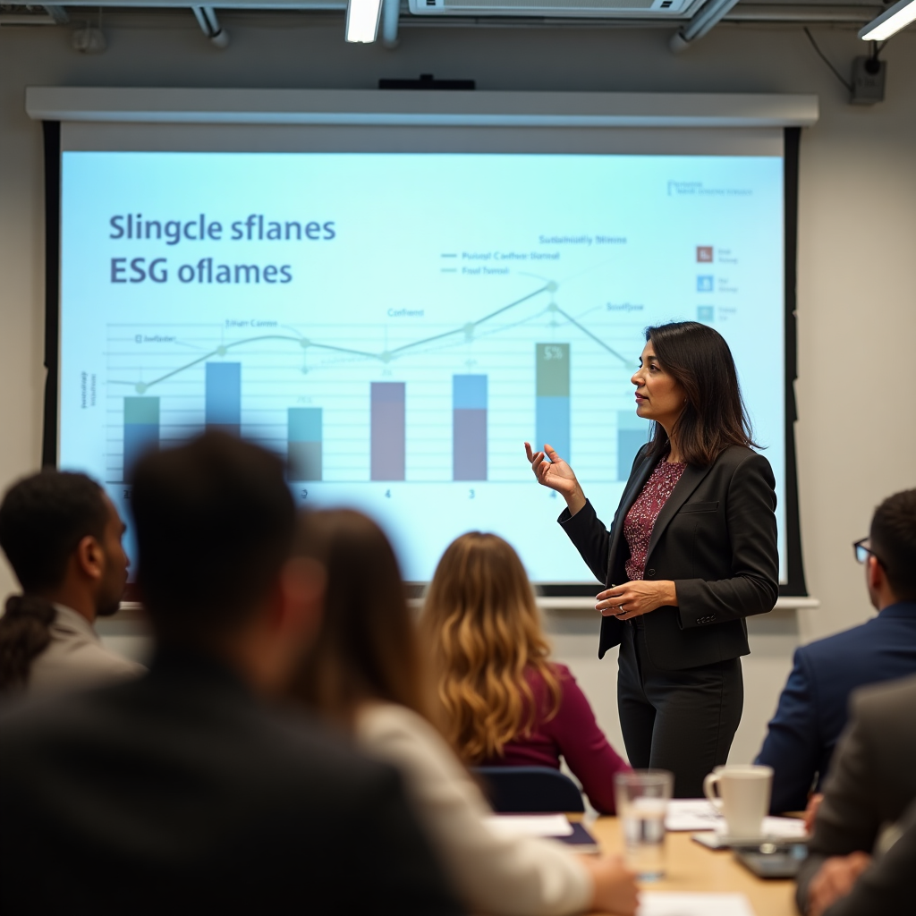 Educational workshop on ESG investment criteria and metrics